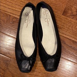 NWOT Jessica Simpson Black Ballet Flats!!!